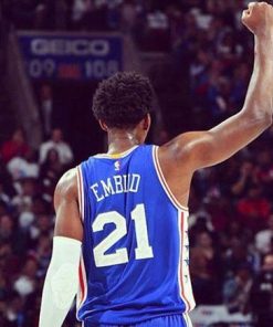 Joel Embiid NBA Star Paint By Numbers