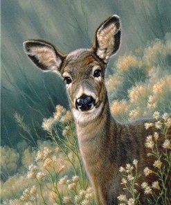 Autumn Deer Wildlife Paint By Numbers