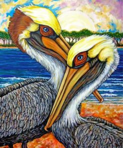 Pelican Wildlife Paint By Numbers