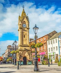 Penrith Cumbria Paint By Numbers