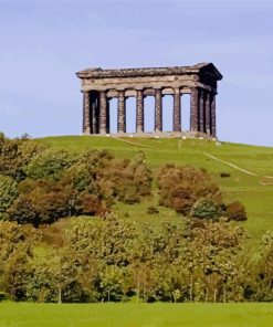 Explore Penshaw Buildings Paint By Numbers