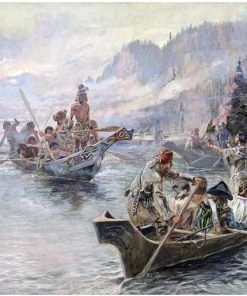 Missouri River People Paint By Numbers