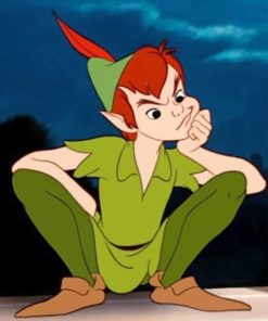 Peter Pan Disney Character Paint By Numbers