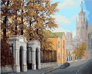 Munich Cityscape Paint By Numbers