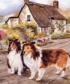 Cottage Animal Paint By Numbers