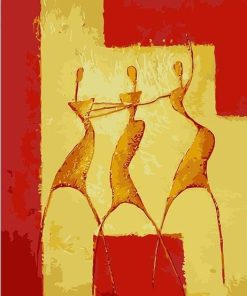 Picasso Dancers Inspired Paint By Numbers