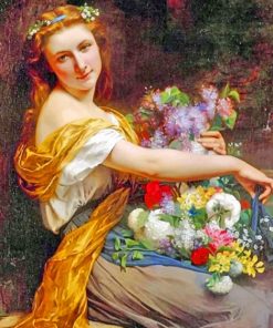 Vintage Pierre Auguste Cot Women Paint By Numbers