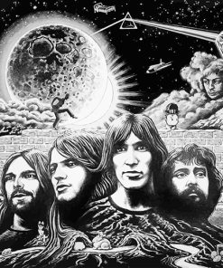Pink Floyd Music Experience Paint By Numbers