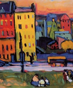 Munich Cityscape by Kandinsky Paint By Numbers