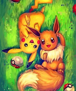 Pokemon Anime Adventures Paint By Numbers