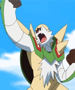 Chesnaught Pokemon Character Paint By Numbers