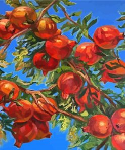 Pomegranate Tree Art Paint By Numbers