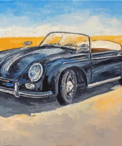 Porsche 356 Vintage Car Paint By Numbers