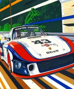 Porsche Martini Racing Legends Paint By Numbers