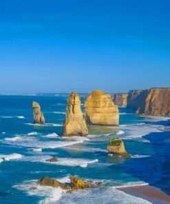 Seaside View Port Campbell Paint By Numbers