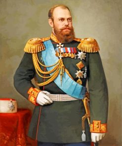 Alexander III Royal Portrait Paint By Numbers