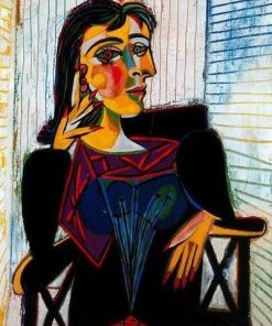 Picasso's Dora Maar Masterpiece Paint By Numbers