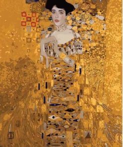 Mrs Adele Bloch Gustav Klimt Paint By Numbers