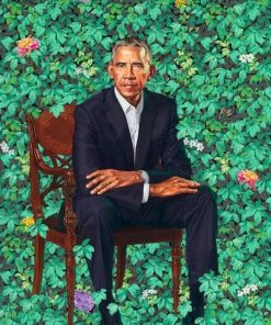 Obama Inspired Painted Picture Paint By Numbers