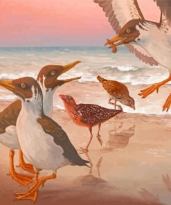 Primitive Bird Artistry Paint By Numbers