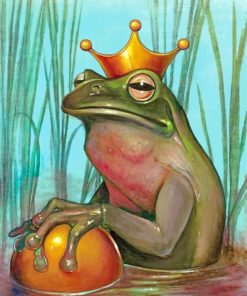 Prince Frog Wildlife Paint By Numbers