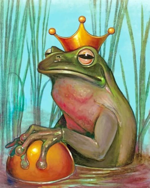 Prince-Frog-paint-by-numbers