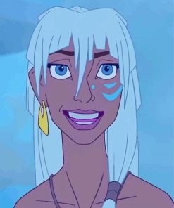Princess Kida Atlantis Art Paint By Numbers