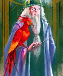Albus Dumbledore Wizard Paint By Numbers