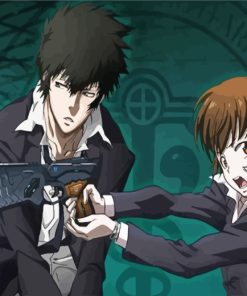 Psycho Pass Akane Tsunemori Paint By Numbers