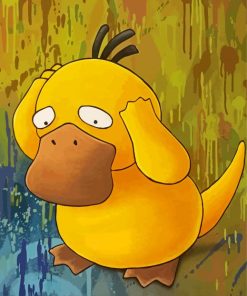 Psyduck Pokemon Fun Paint By Numbers