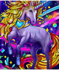 Magical Unicorn Animals Paint By Numbers