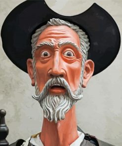Abstract Quixote Painting Kit Paint By Numbers