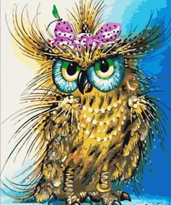 Owl Portrait Paint By Numbers
