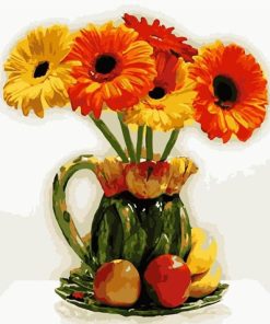 Yellow Daisies Paint By Numbers