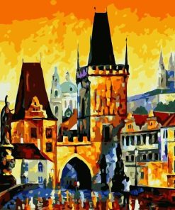 Prague Cityscape Paint By Numbers