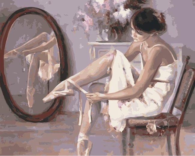 Ballet Dancer Creativity Paint By Numbers