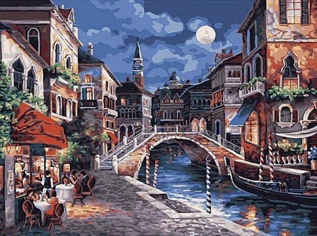 Venice City Of Water Paint By Numbers