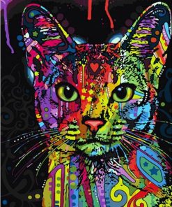 Colorful Cat Creatures Paint By Numbers