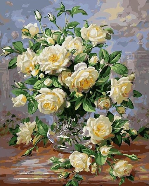 RUOPOTY-Europe-Flower-Abstract-Diy-Painting-By-Numbers-Kits-Acrylic-Paint-Vintage-Hand-Painted-Oil-Painting