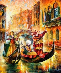 Venetian Canals Cityscape Paint By Numbers