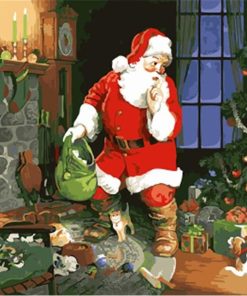 Santa Claus Christmas Paint By Numbers