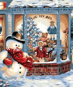 Winter Wonderland Holiday Paint By Numbers