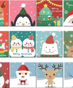 Christmas Animals Paint By Numbers