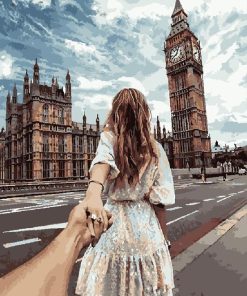 Big Ben Romantic Wall Paint By Numbers
