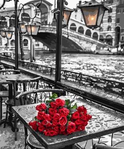 Romantic Modern Street Paint By Numbers