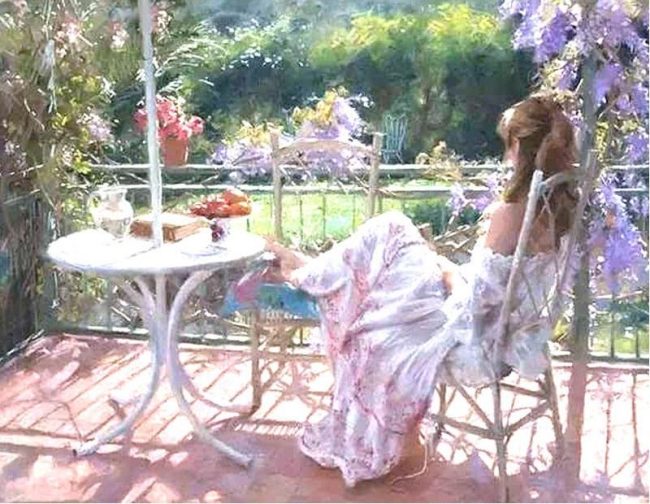 Garden Women Paint By Numbers