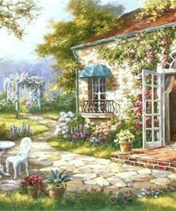 Rural Landscape Retreat Paint By Numbers
