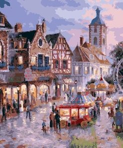 Palermo City Life Paint By Numbers