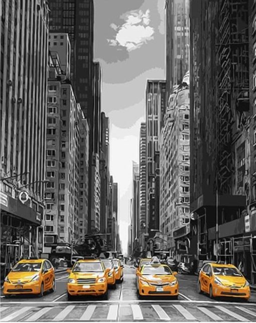 RUOPOTY-Frame-Picture-Street-Landscape-Diy-Painting-By-Numbers-Modern-Wall-Art-Acrylic-Canvas-Painting-For
