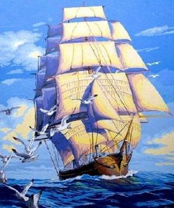 Sailing Adventure Paint By Numbers